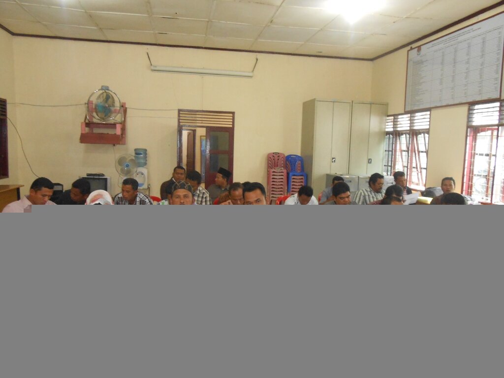 Peserta Rapat Perbaikan NIK dan NKK