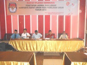 Rapat Pleno Penetapan Jadwal Kampanye