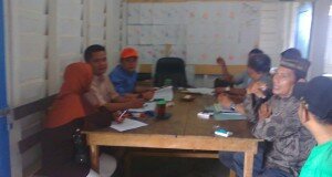 Verifikasi DPK di Barak PT. DIS Kecamatan Natal